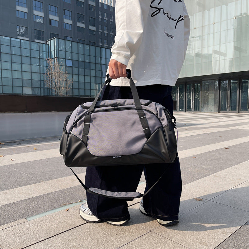 Sporty Weekend Duffel Bag with Multifunctional Compartments LoungeYard — product view 2