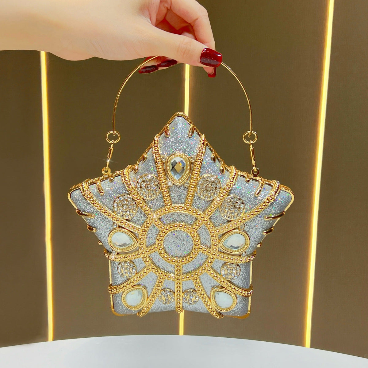 Star-Shaped Evening Handbag — product view 4