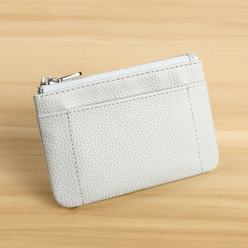 Premium Leather Zip Pocket Purse — product view 4