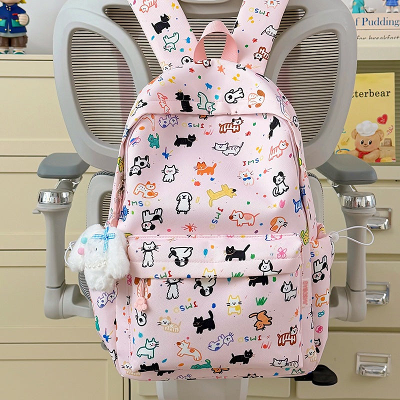 Playful Animal-Themed Backpack LoungeYard — product view 1