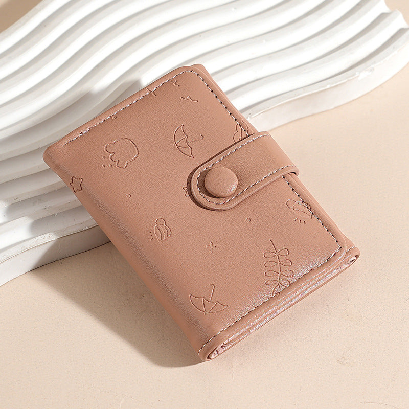 Engraved Leather Card Holder — product view 2