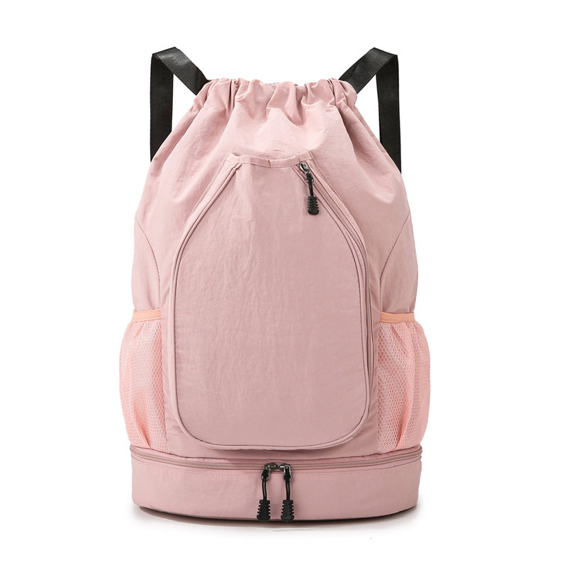 Sporty multifunctional backpack with insulated side pockets LoungeYard — product view 5
