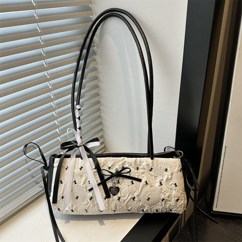 Charming Bow Detail Mini Handbag LoungeYard — product view 2