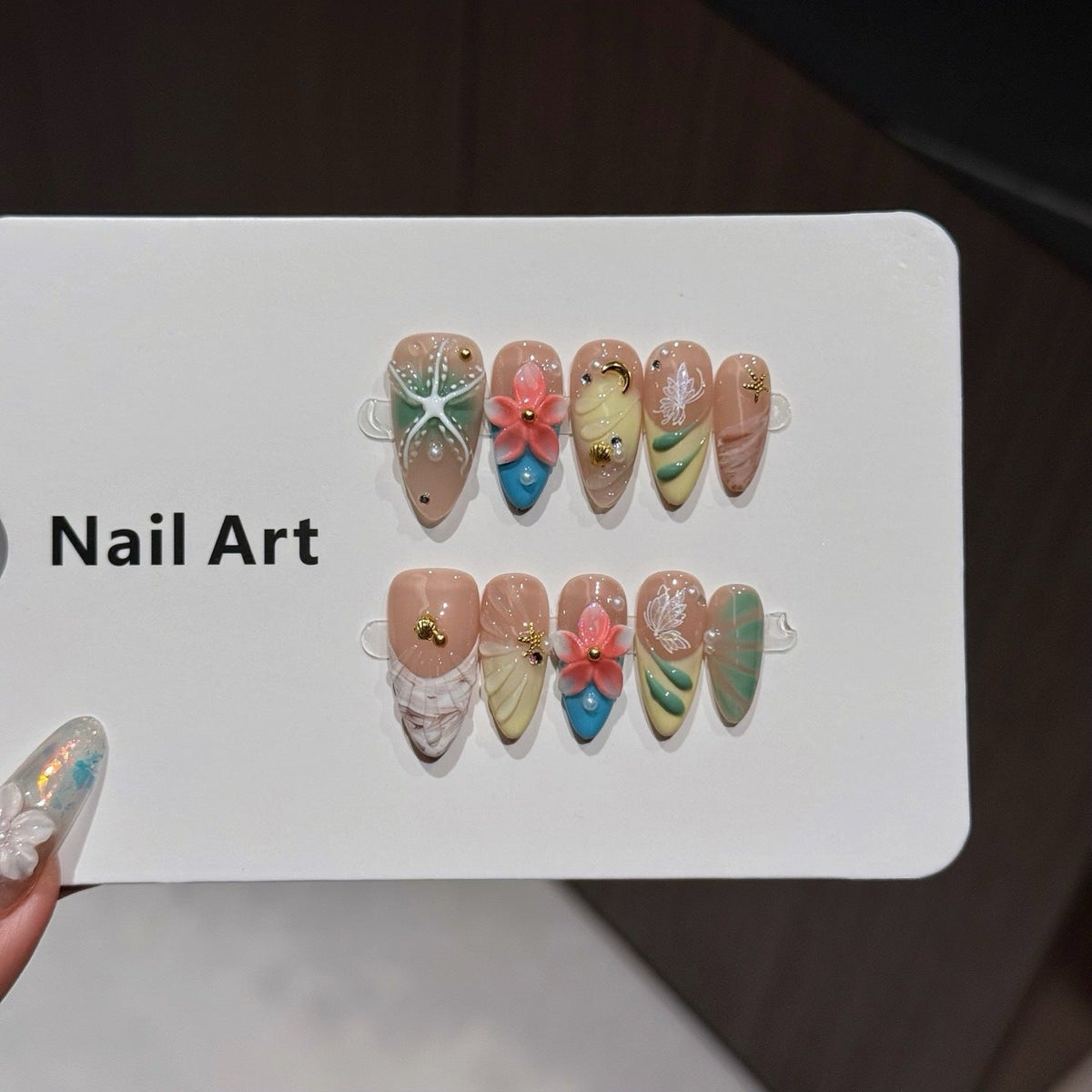 Artistic Adhesive Nail Tips Set — product view 4