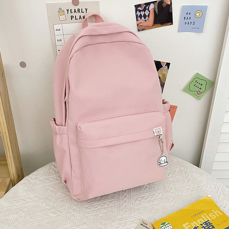 Casual Ruffled Texture Backpack — product view 6