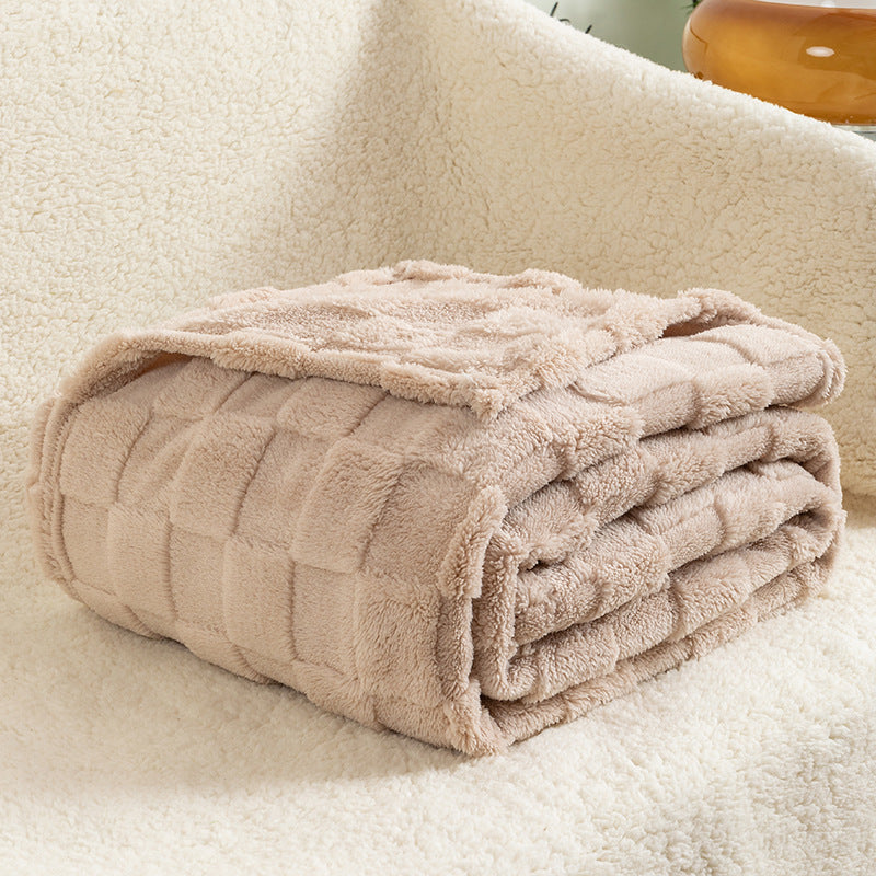 Reversible Cozy Fleece Blanket LoungeYard — product view 5
