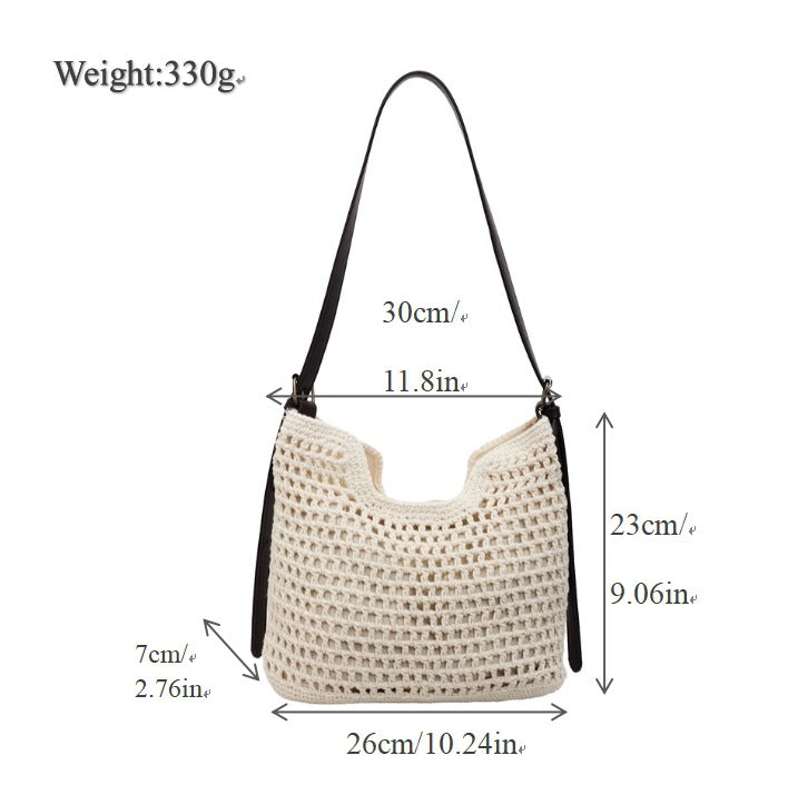 Handbag with Studded Details LoungeYard — product view 6