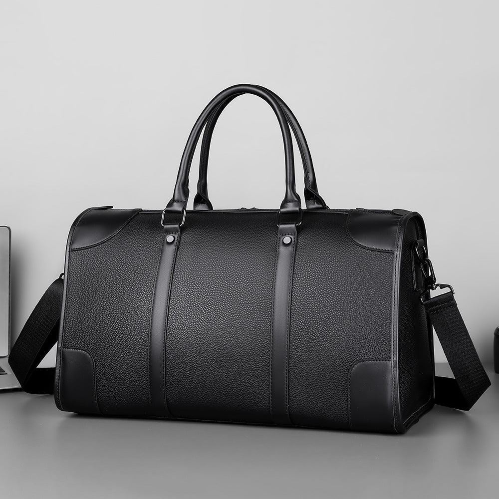 Stylish Leather Travel LoungeYard — product view 2