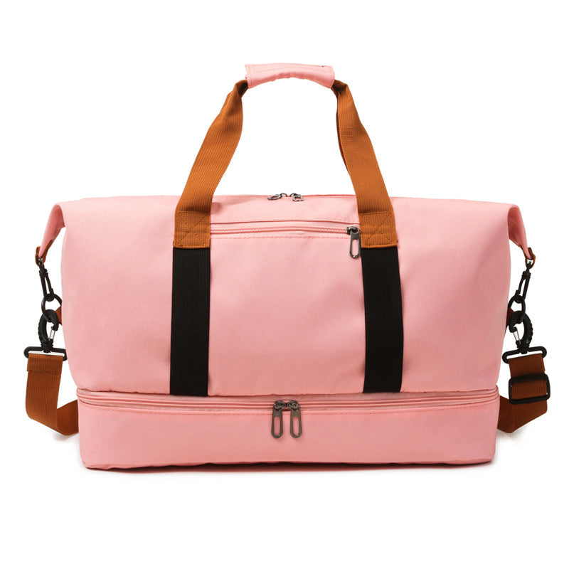 Sporty Travel Bag with Multifunctional Compartments LoungeYard — product view 4