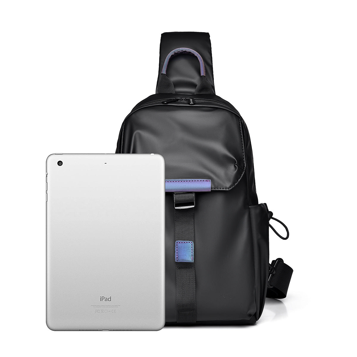 Sling Backpack with Versatile and Functional Pocket Design LoungeYard — product view 4