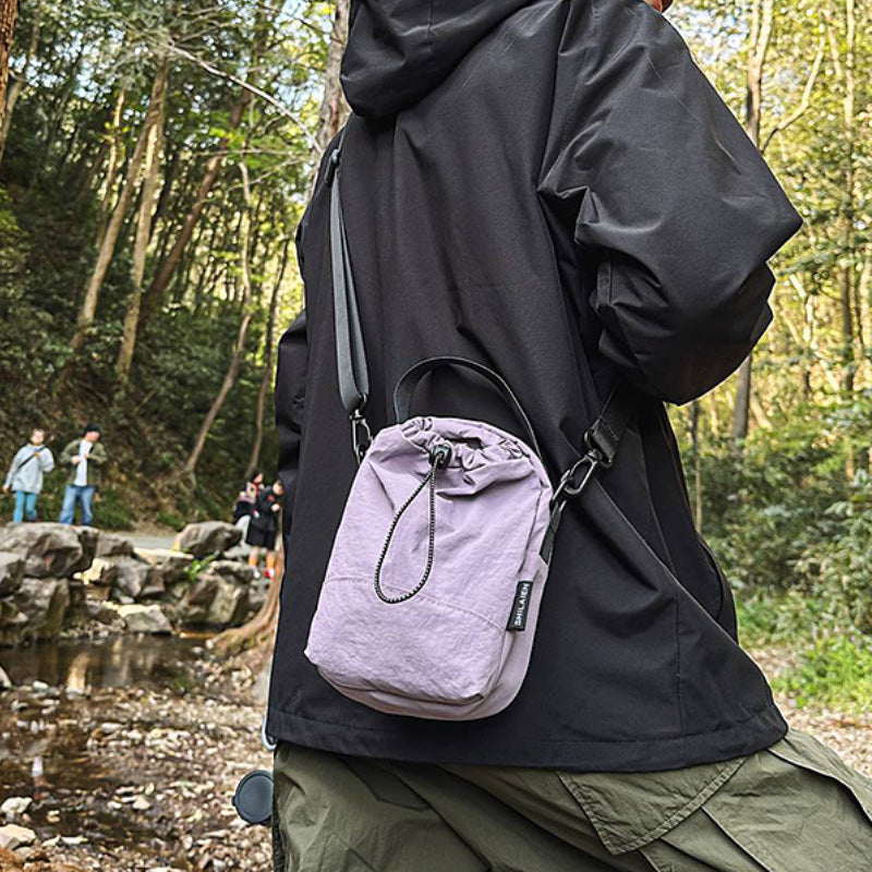 Compact Drawstring Crossbody Bag LoungeYard — product view 2