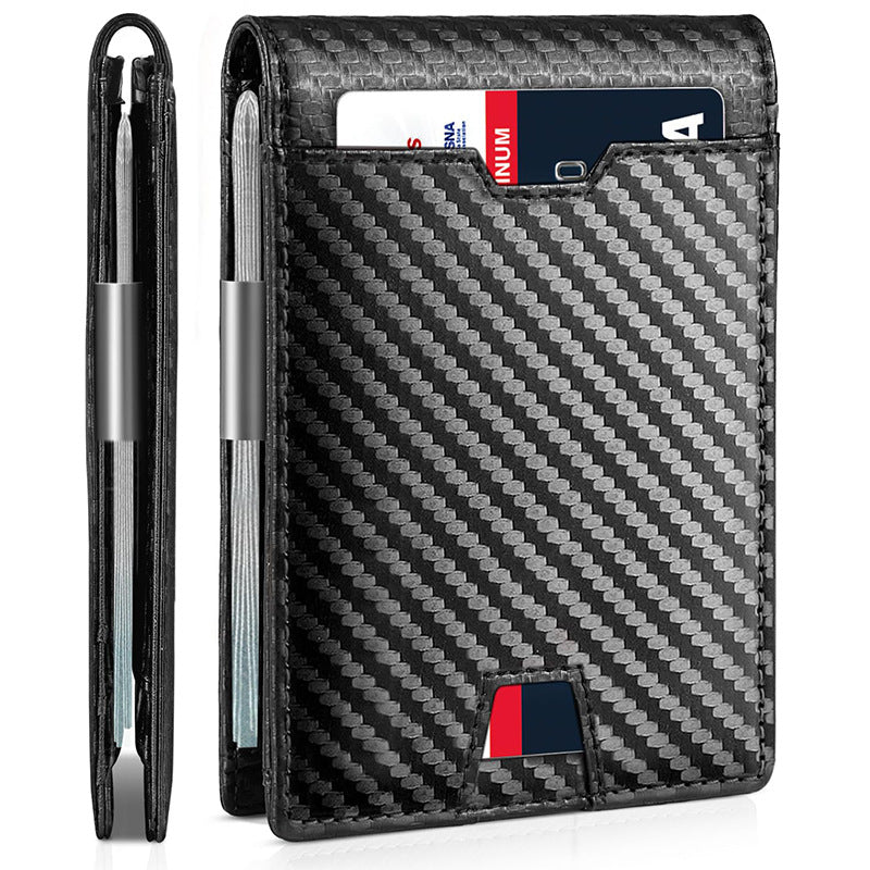 Carbon Fiber Slim Wallet LoungeYard — product view 1
