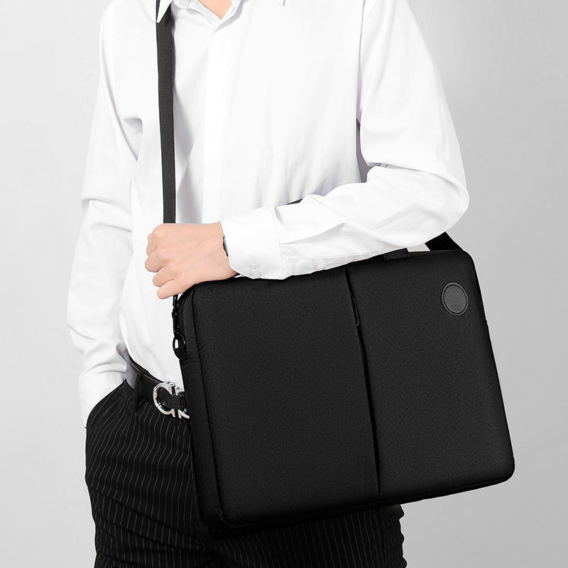 Professional Multi-Compartment Laptop Briefcase LoungeYard — product view 2