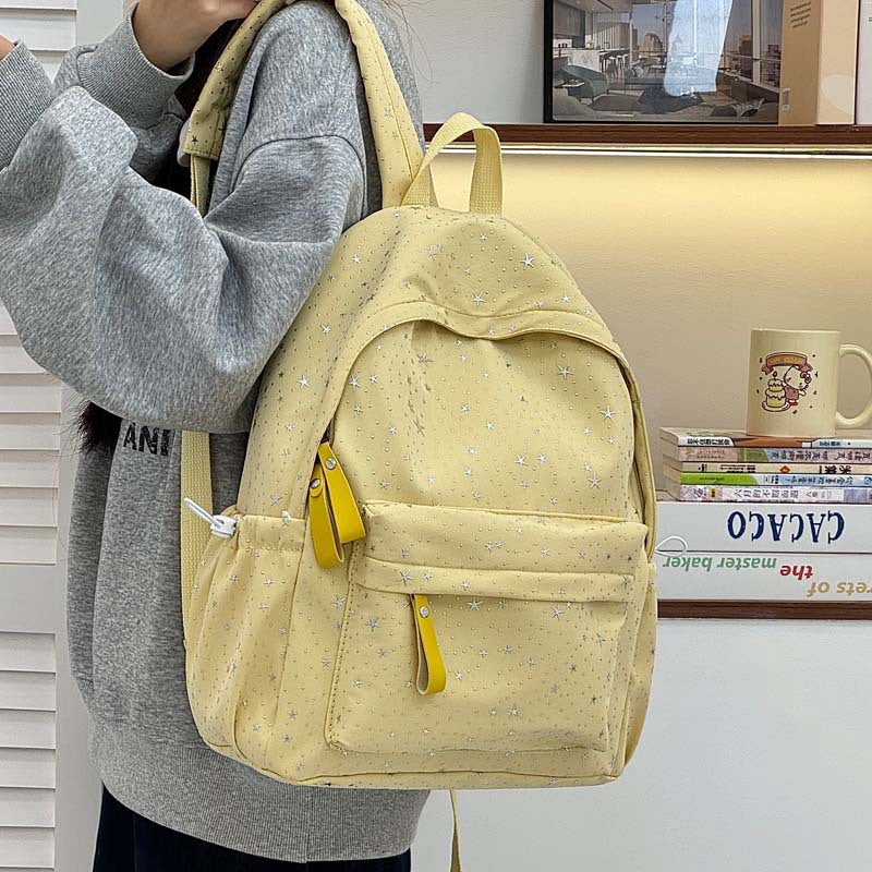Star-Embellished Backpack LoungeYard — product view 4
