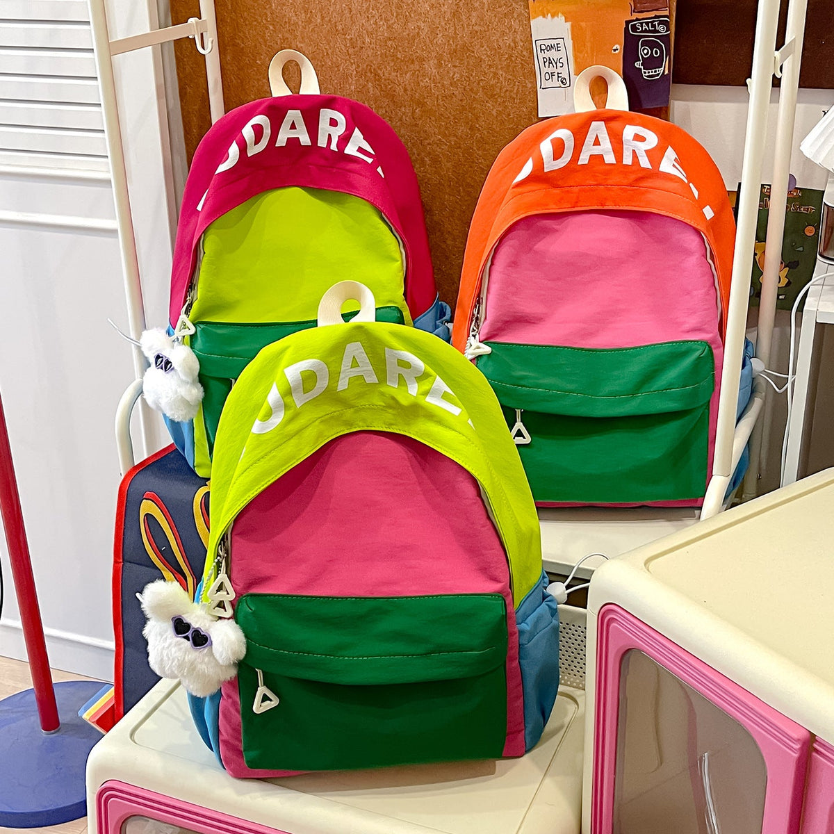 Colorful Practical Backpack LoungeYard — product view 4