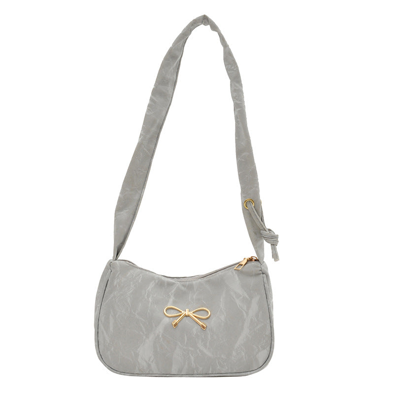 Elegant Bow-Embellished Shoulder Bag — product view 4