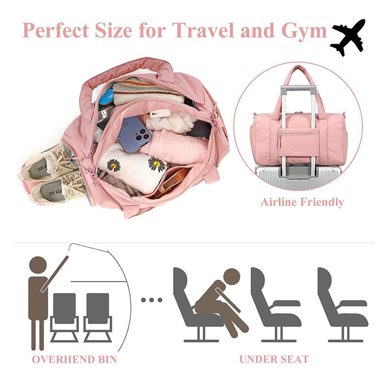 Multi-Functional Travel Duffle Bag LoungeYard — product view 3