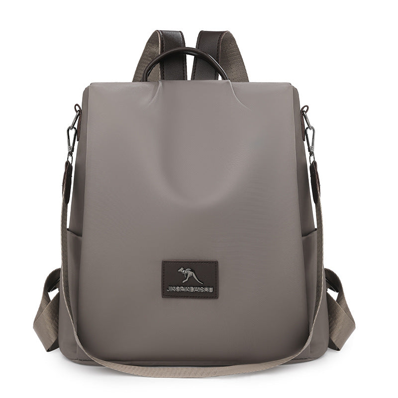 Multi-Functional Leather Backpack — product view 3