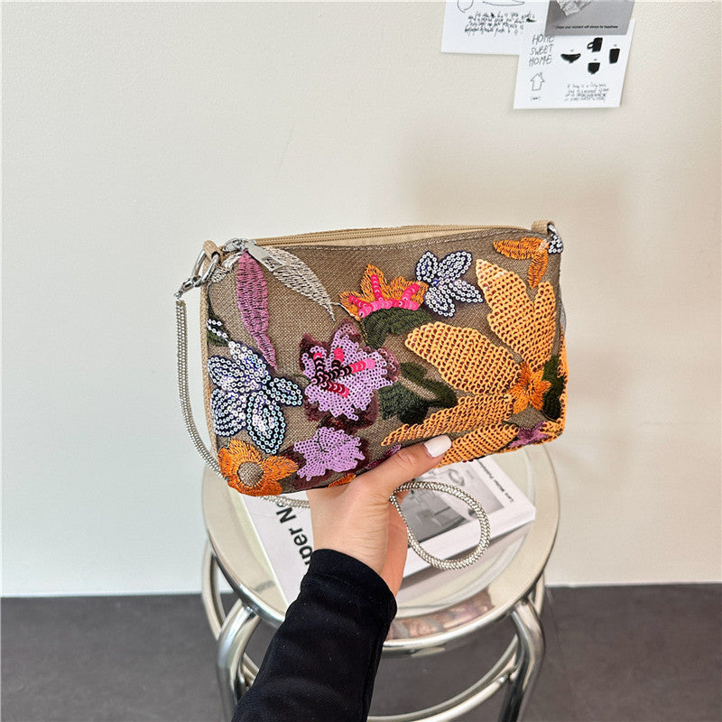 WoFloral Embellished Clutch Purse LoungeYard — product view 4