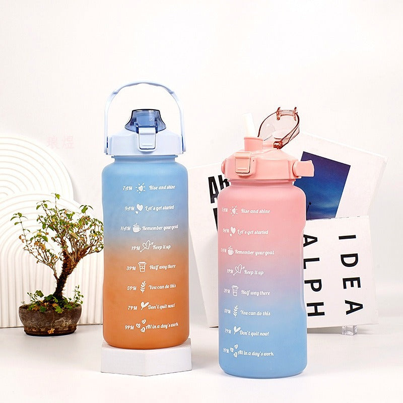 Women Motivating Water Bottle LoungeYard — product view 3
