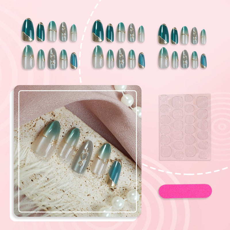 Artistic Gradient Press-On Nails — product view 2