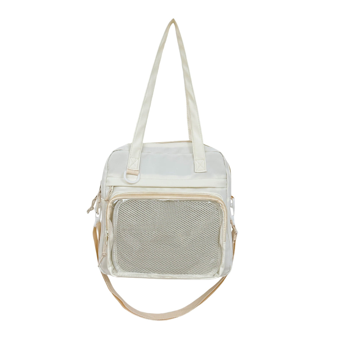 Practical Tote Bag with Transparent Viewing Window LoungeYard — product view 4