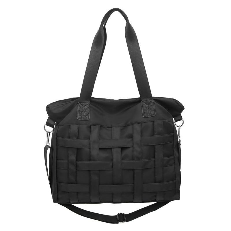 Multifunctional Travel Bag With Woven Surface LoungeYard — product view 6