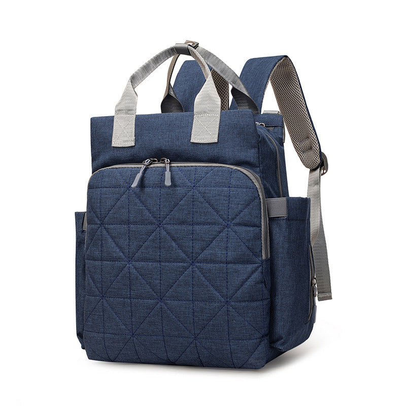 Modern Quilted Backpack LoungeYard — product view 4
