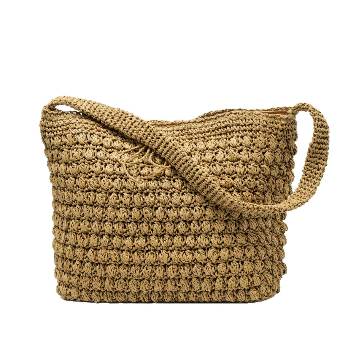 Handmade Macrame Shoulder Bag LoungeYard — product view 5