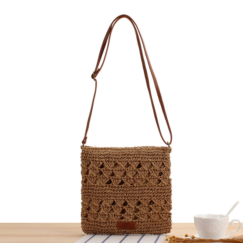 Handbag with Fashionable Braided Pattern LoungeYard — product view 7