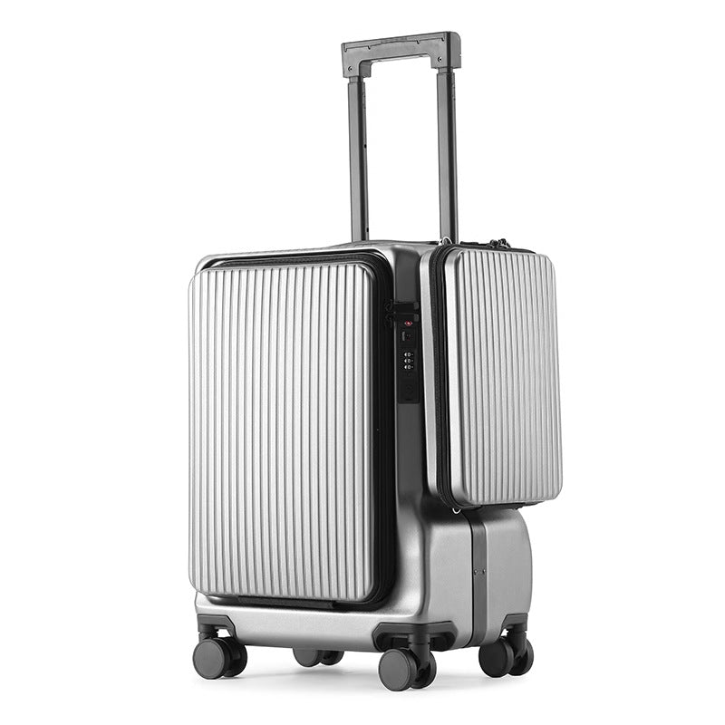 High-Durability Expandable Hard-Shell Travel Suitcase — product view 3