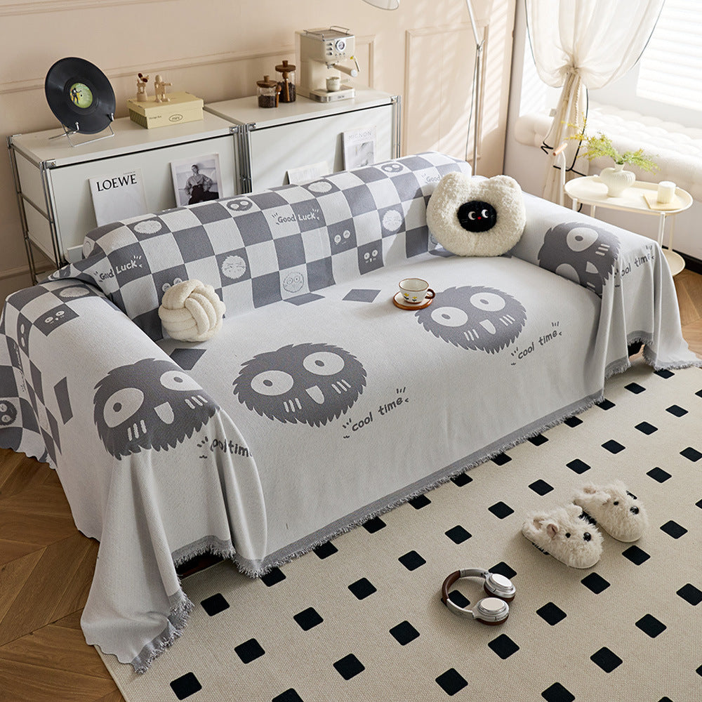 Fun Cartoon-Themed Throw Blanket — product view 7