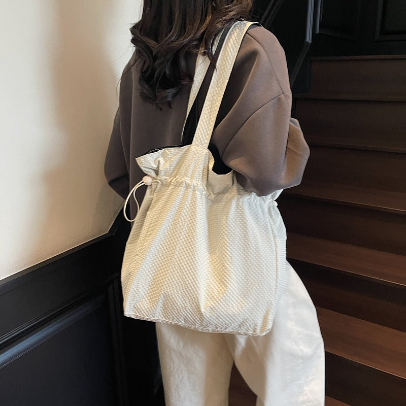Stylish Drawstring Tote Bag — product view 3