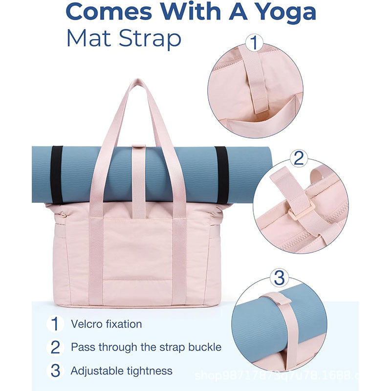 Spacious shopping bag with insulating pockets LoungeYard — product view 4