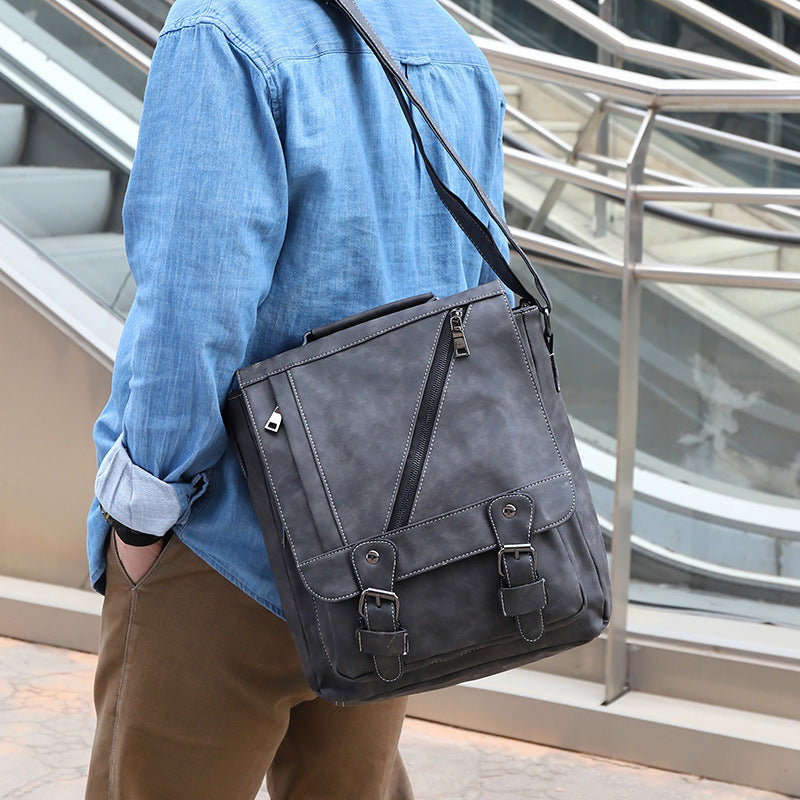 Briefcase Made of Durable Synthetic Leather LoungeYard — product view 2