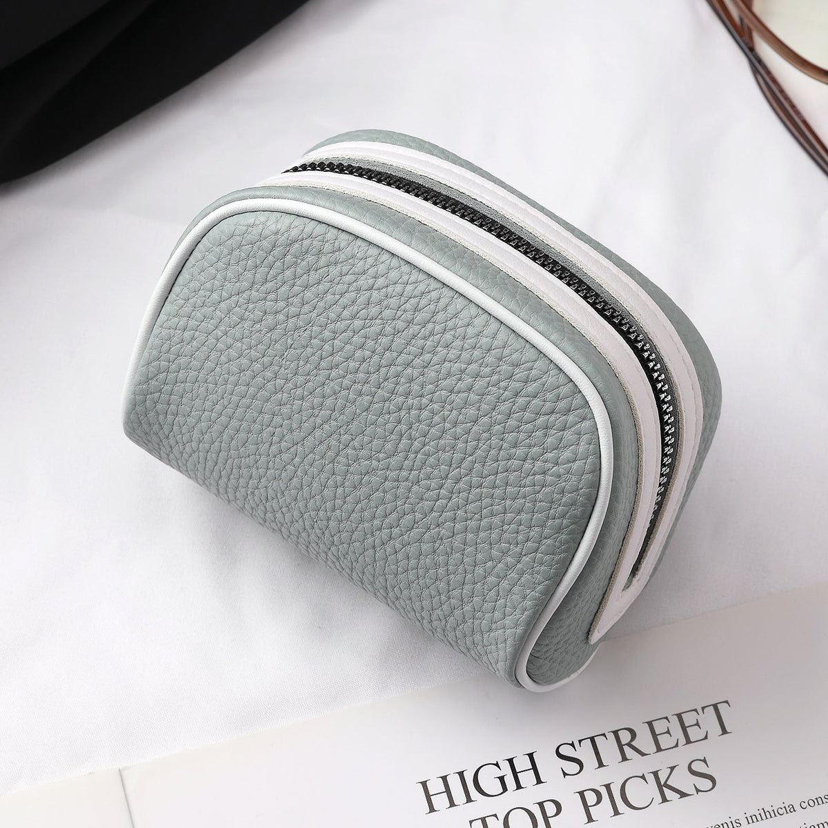 Compact Zippered Cosmetic Organizer — product view 4