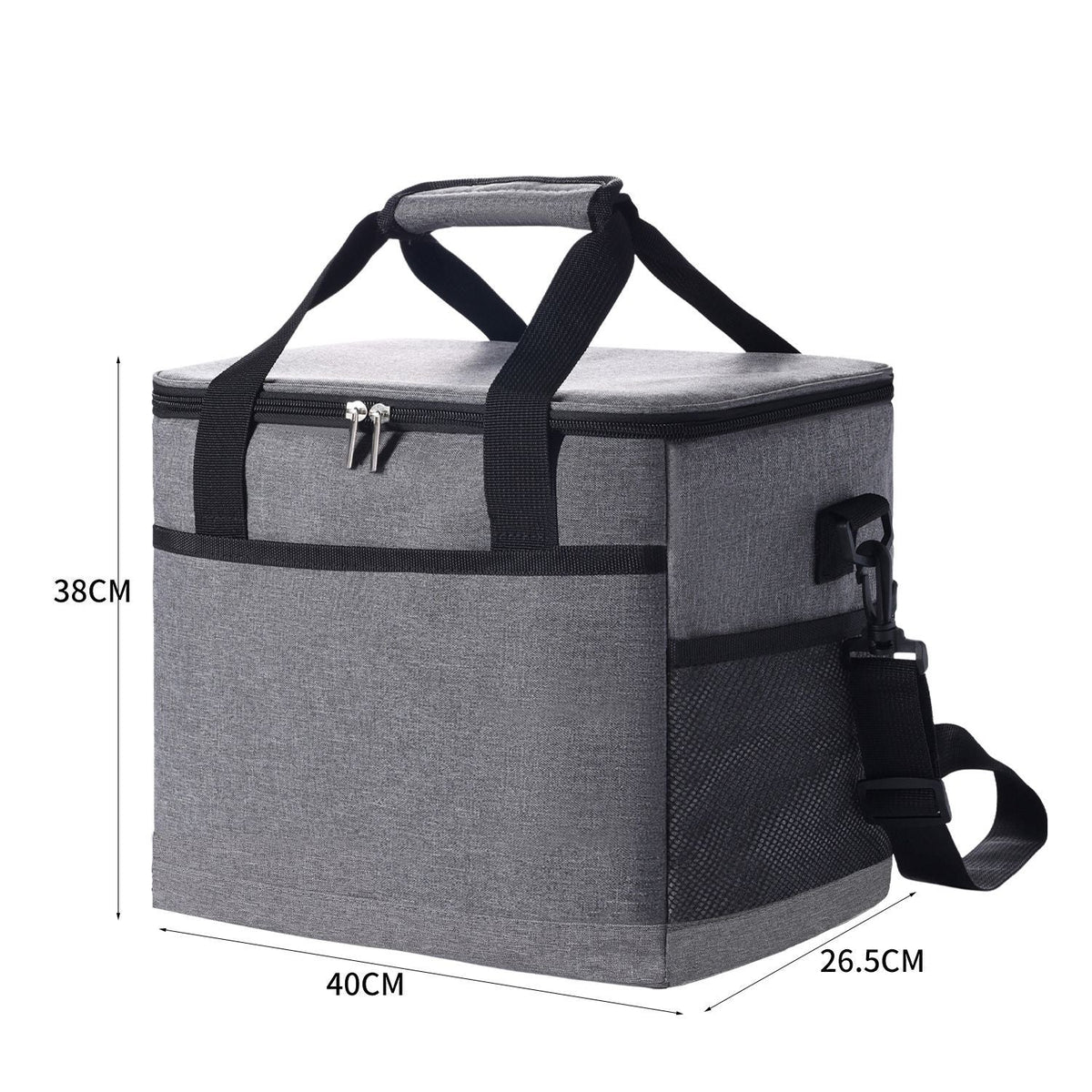 Unisex cooler bag with additional insulation compartment and practical carrying handle LoungeYard — product view 4