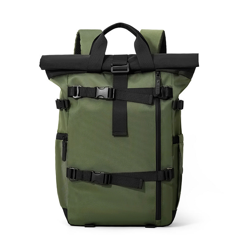 Robust Backpack with Expandable Storage and Flexible Closure Mechanism LoungeYard — product view 3
