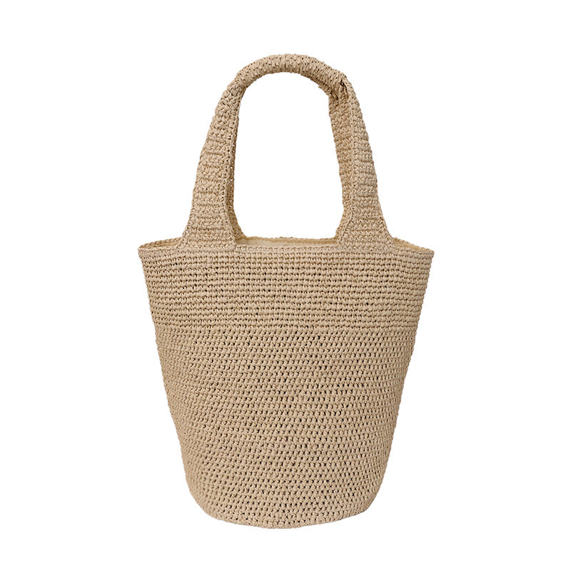 Handmade straw bag LoungeYard — product view 6
