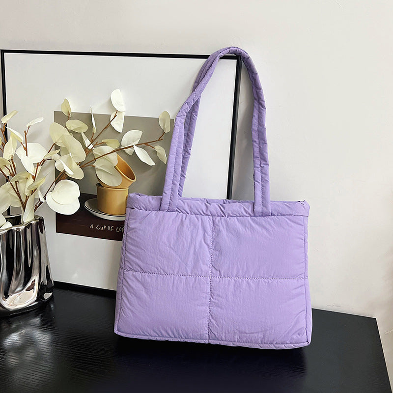 Padded Texture Tote Bag — product view 5