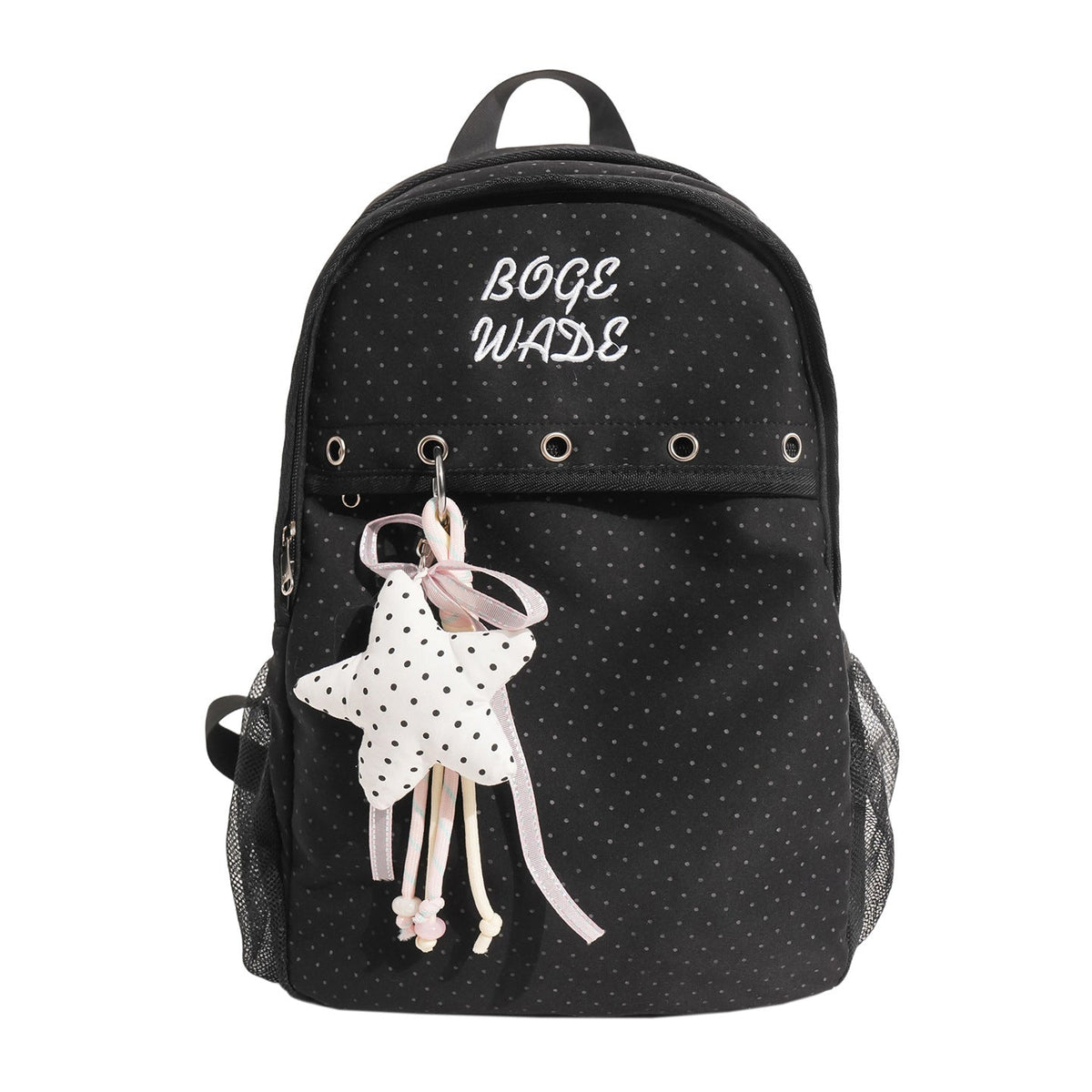 Polka Dot Casual Backpack LoungeYard — product view 5