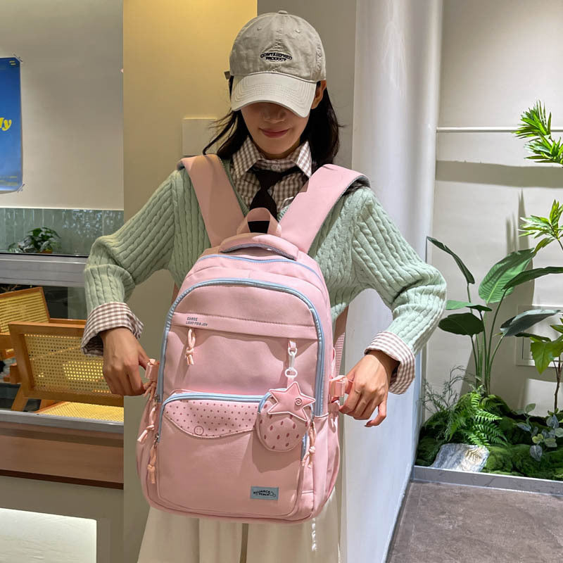 Multi-Compartment Lightweight Backpack LoungeYard — product view 3