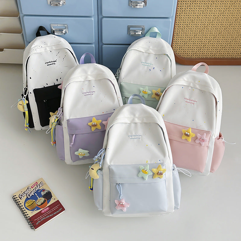 Fun Illustrated Casual Backpack LoungeYard — product view 4