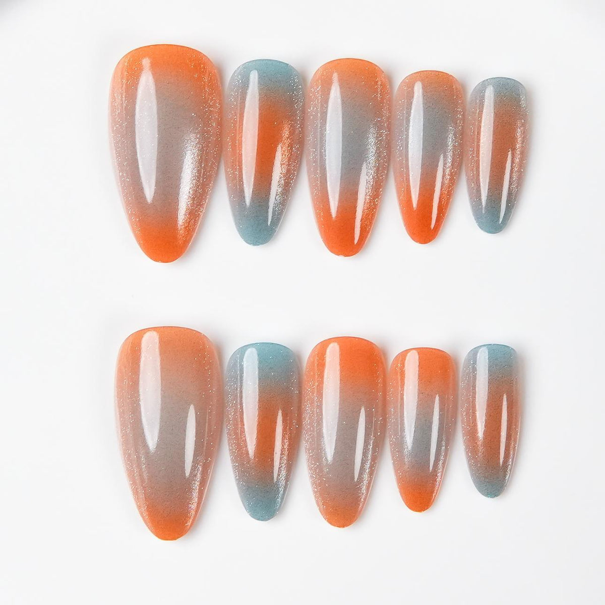 Ombre Glitter Press-On Nail Set — product view 1
