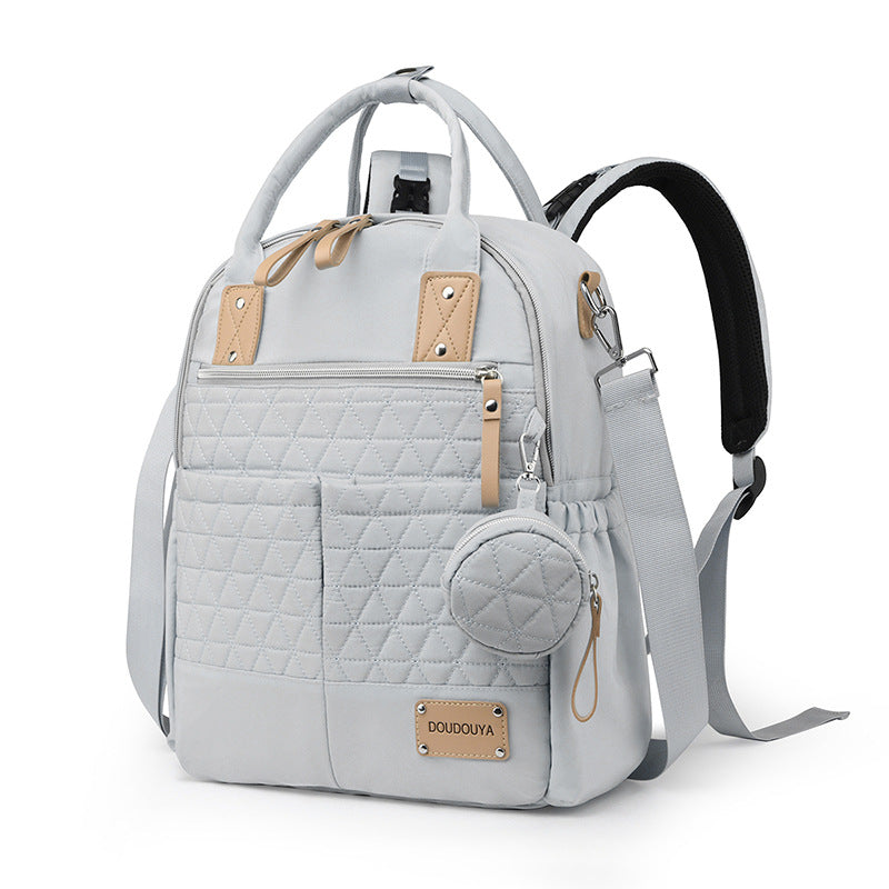 Quilted Multi-Function Backpack LoungeYard — product view 5