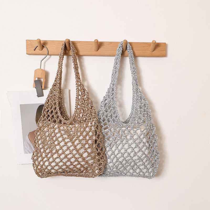 Practical mesh tote bag LoungeYard — product view 1