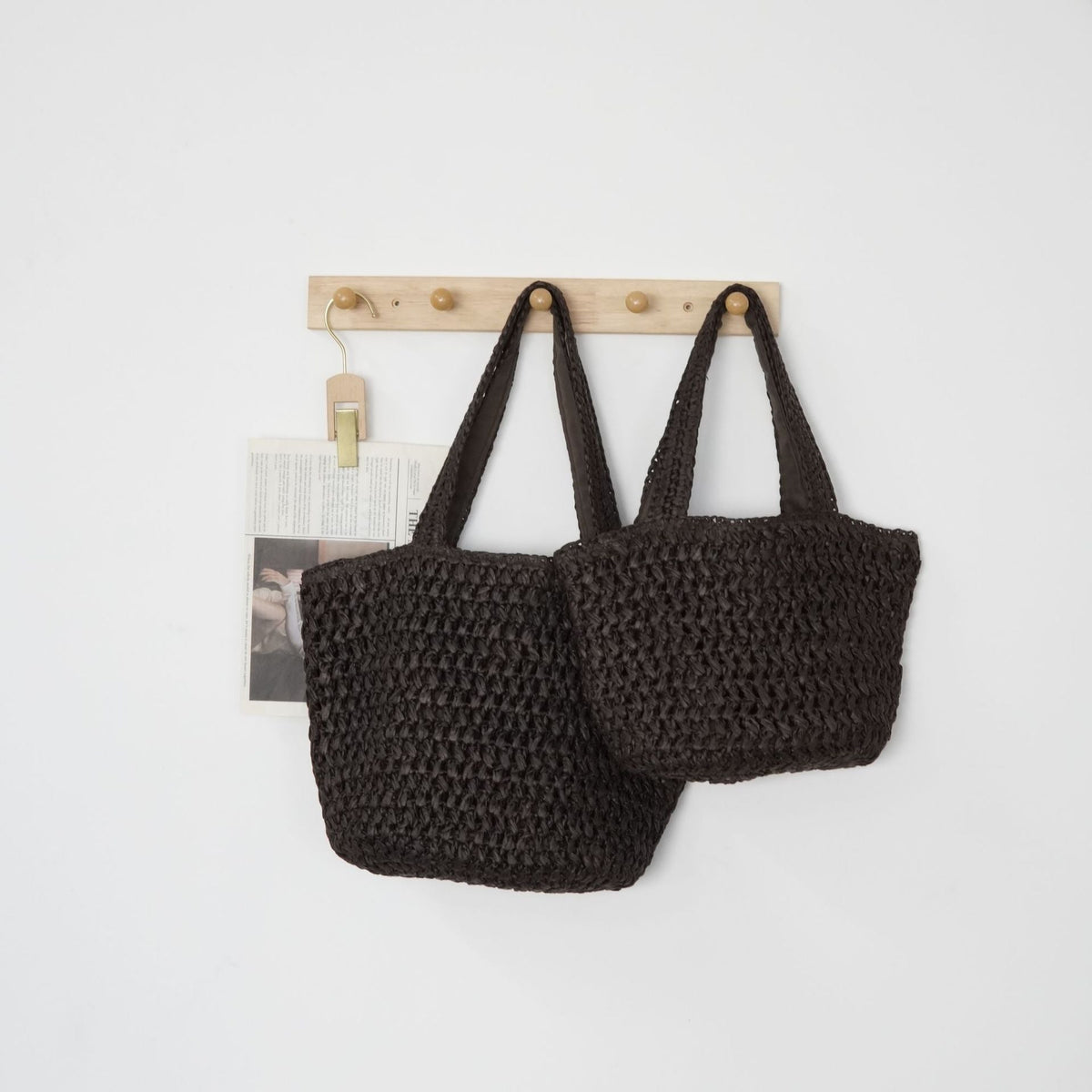 Handcrafted Basket Bag LoungeYard — product view 1
