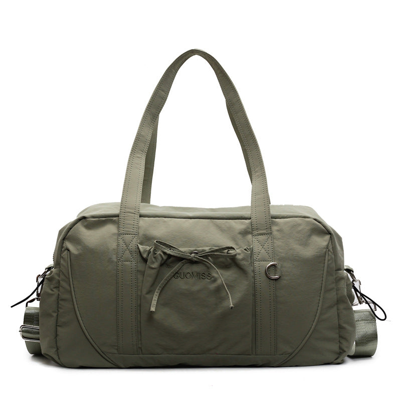 Multifunctional Sports Duffel Bag With Practical Outer Pockets LoungeYard — product view 2