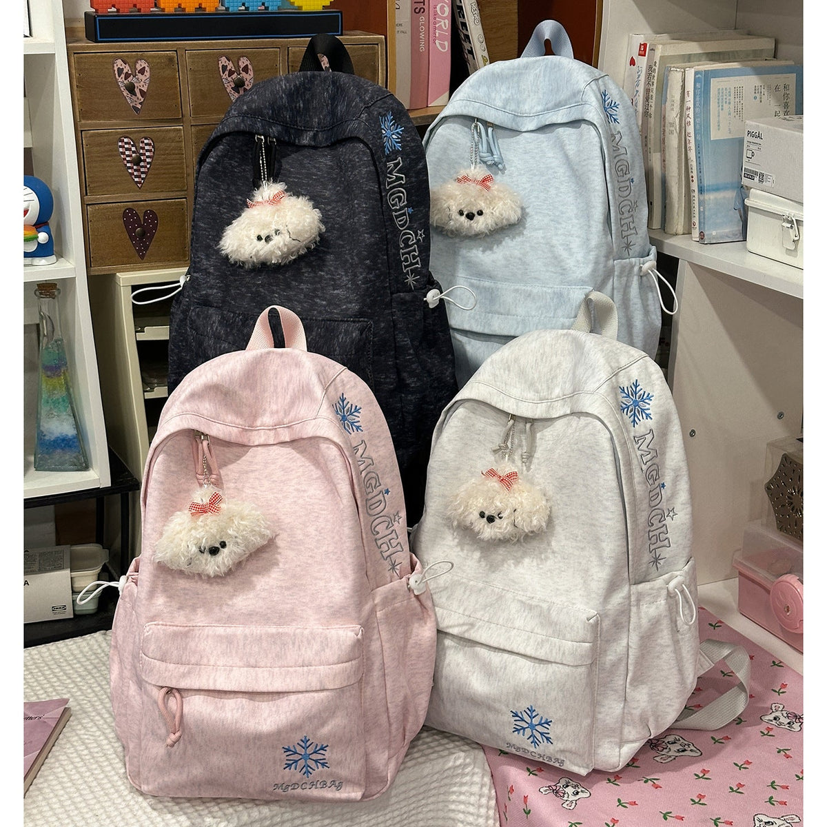Plush Animal-Themed Backpack LoungeYard — product view 4