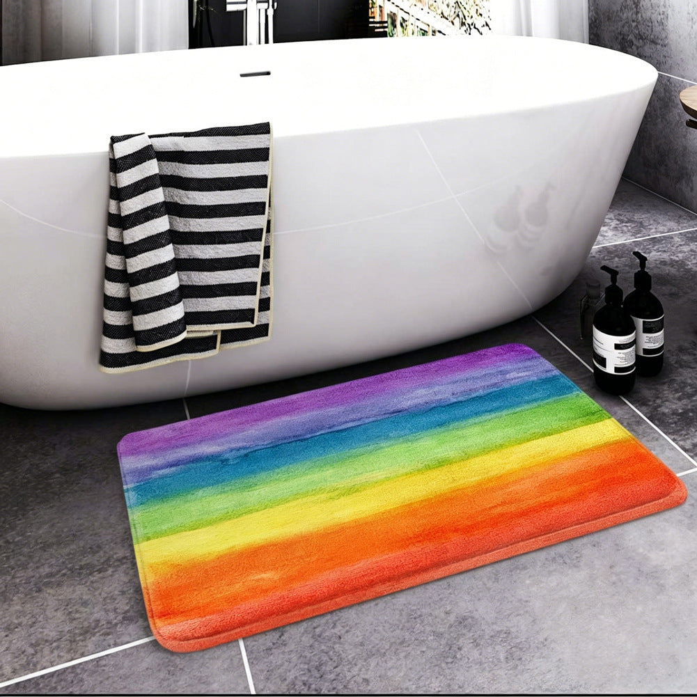 Coastal Nautical Bath Mat LoungeYard — product view 6